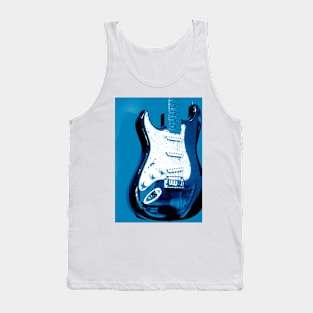 Blue Guitar Tank Top